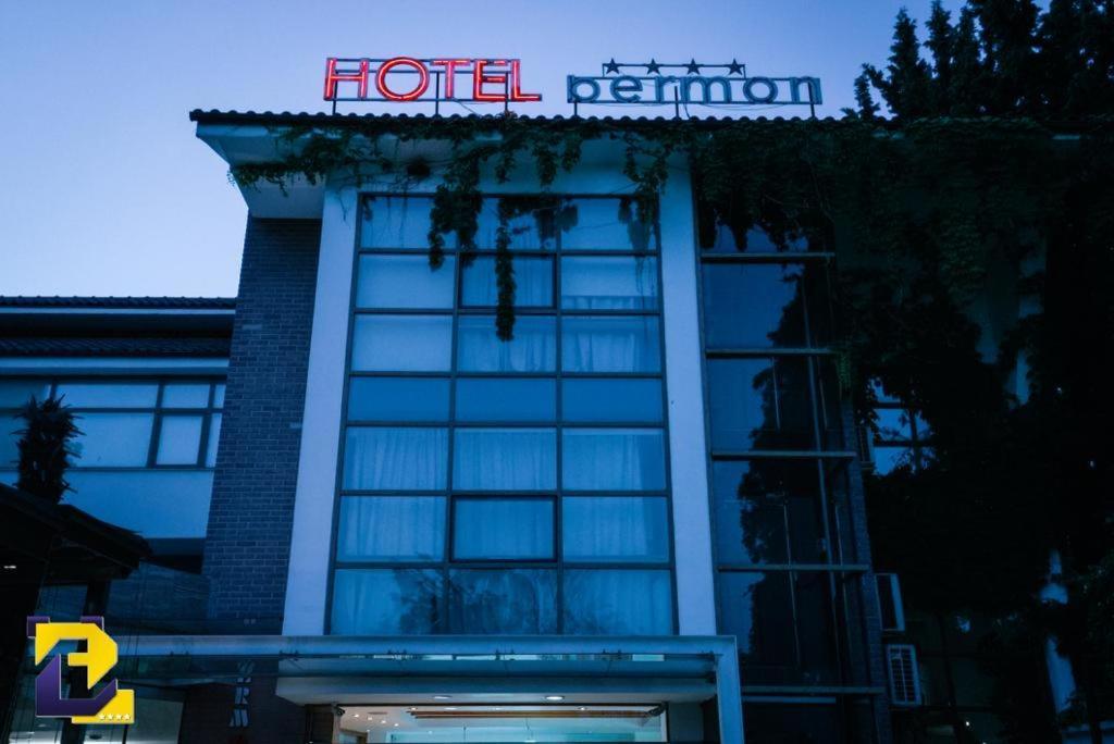 Hotel Bermon Tirana Exterior foto