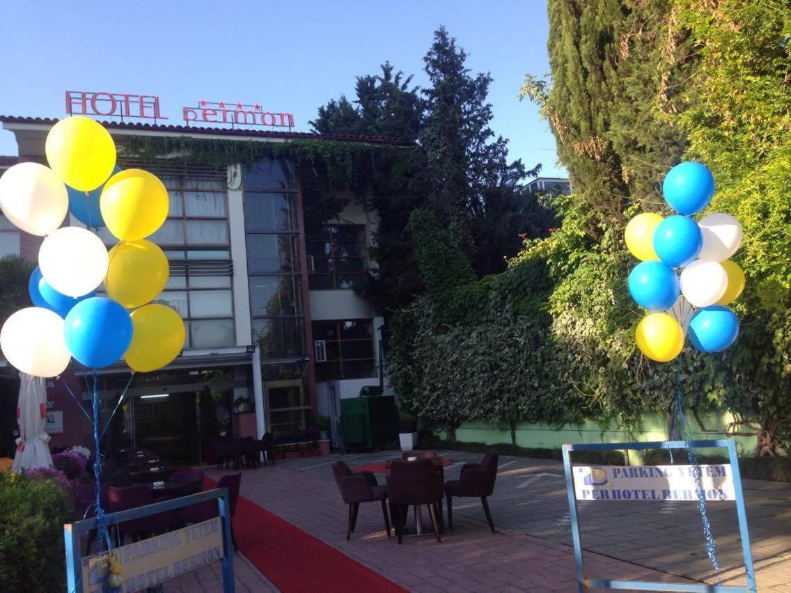 Hotel Bermon Tirana Exterior foto